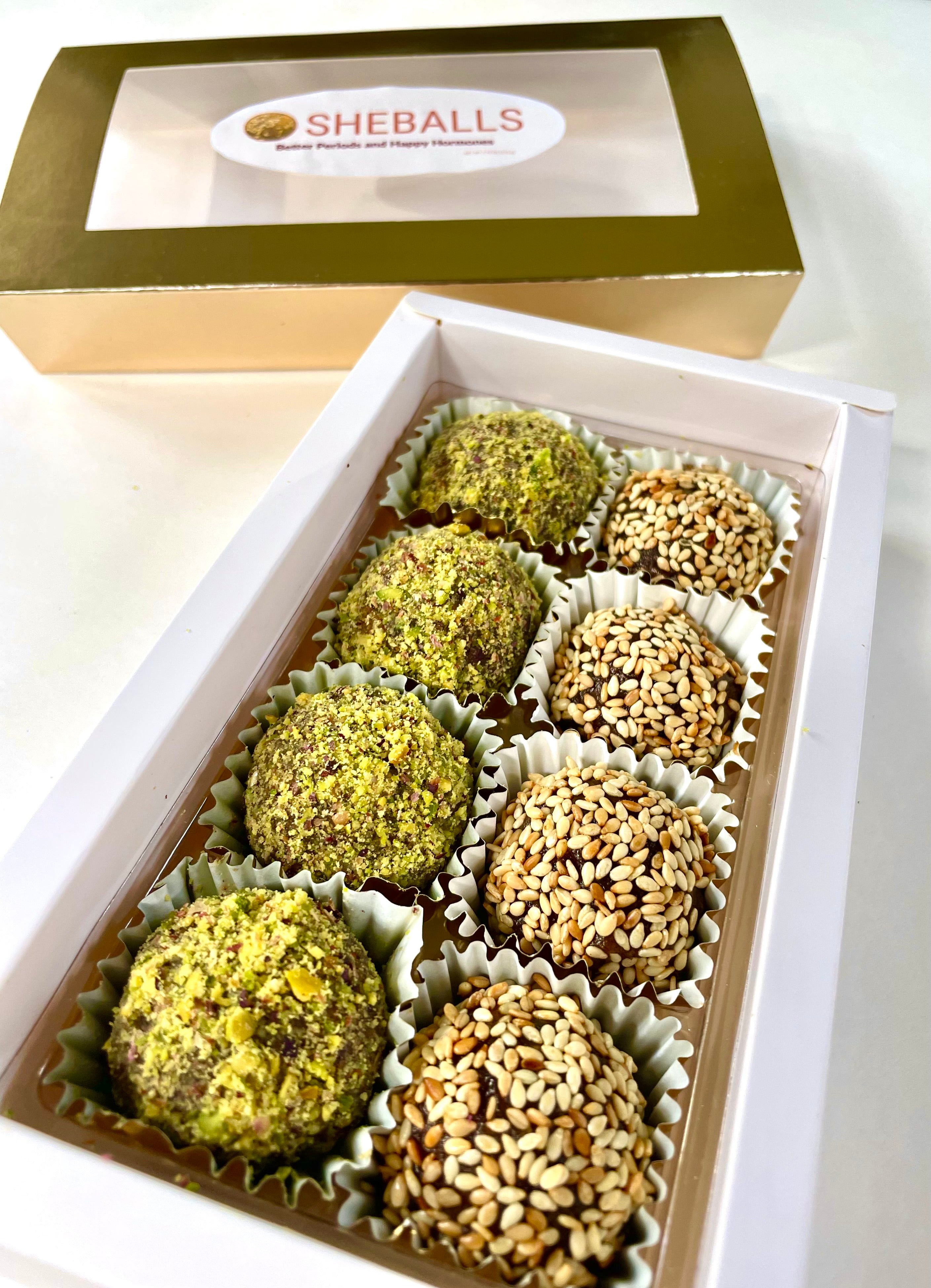 Cramp Bites: Pistachio + Sesame (Pack of 8)